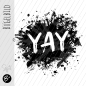 Preview: Bügelbild - "YAY - STROKES Black "